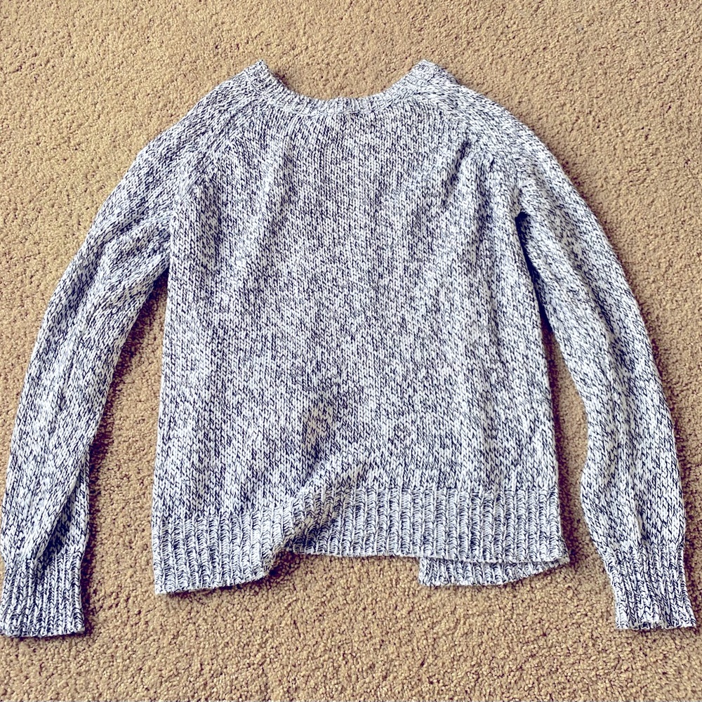 Grey and black mix sweater